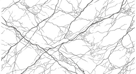 Obraz premium Abstract Marble Veins in Monochrome Vector Seamless Pattern for Luxury Backgrounds
