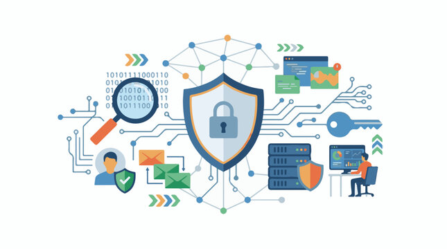Digital security data protection network security user data and cyber threats