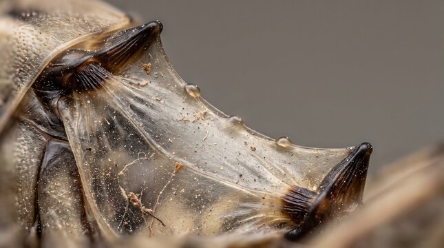 Creative Close-up of insect mouth, bug mandible, macro photography, detailed texture 2k