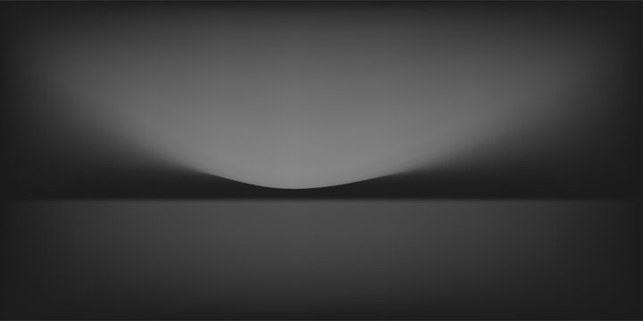 Abstract gradient podium background, minimal empty 3D studio backdrop, clean scene for product presentation mockup template.