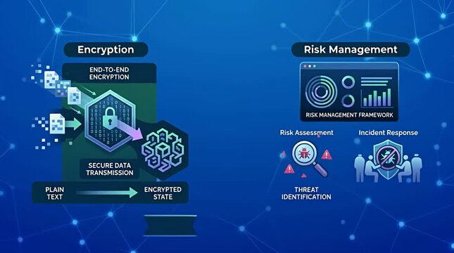 Modern Data Protection Framework Visualizing Encryption and Risk Management