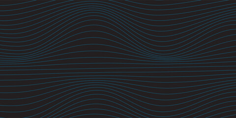 The monochromatic abstract background features soft blue light streaks on a dark gradient field. © faisol