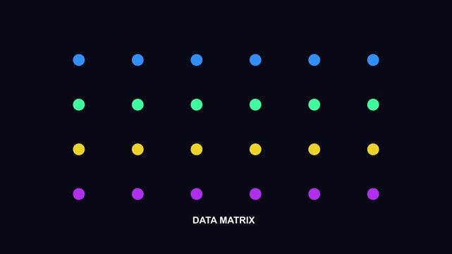 A minimalist stacked bar chart on a dark canvas, effectively illustrating 'Revenue Contribution' by breaking down totals into component parts across multiple categories.