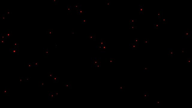 Burning hot Flames Particles bonfire fire sparks on a dark Loop background. Orange cloud smoke Fire sparks rising up,
Realistic fire sparks isolated on a black background,