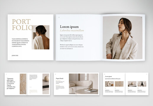 Modern Minimal Branding Portfolio