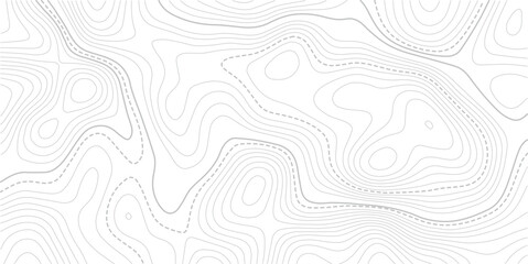 opographic map background geographic line map with elevation assignments.Topography lines and circles background. Topographic map Patterns,Vector illustration.  © NAZMA