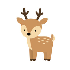 cute deer illustration © devart