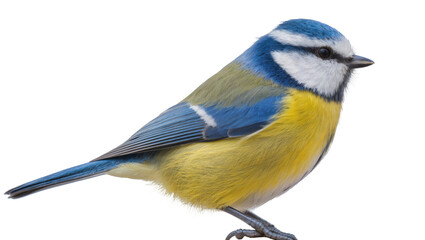 Blue tit bird with yellow and blue plumage © Ari