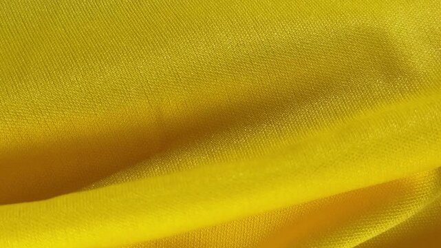 Yellow fabric draped texture