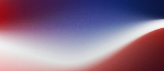 background grainy concept white, blue and red gradient color liquid mesh © Rifaldi Riwansyah