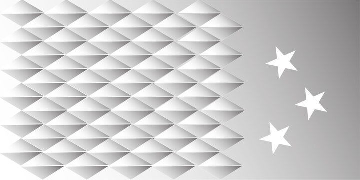 bstract hexagon cube shape background. Vector banner design. Hexagon pattern.
