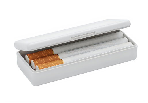 Wooden bread slices in a plastic loaf container