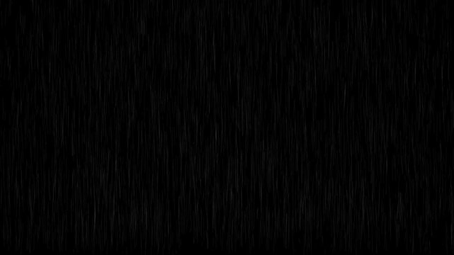 Heavy rain wall falling in front of the camera against black screen. rain days, heavy rain falling on window surface,
real rain drops sliding on window glass, animation of heavy rain falling right
