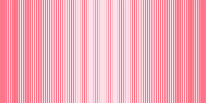 Pink seamless stripes background. Abstract watercolor strokes repeated pattern. Summer pastel straight vertical lines for fabric, wrapping paper, textile, banner, poster. Vector wallpaper