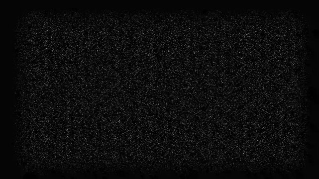 A Black static noise texture with a subtle grain effect, creating TV interference or digital glitch background. Ideal for overlays, abstract designs, technology, retro screens, and visual effects .