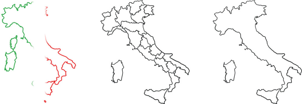 Italy Map Drawing Images – Browse 75,101 Stock Photos, Vectors, and ...