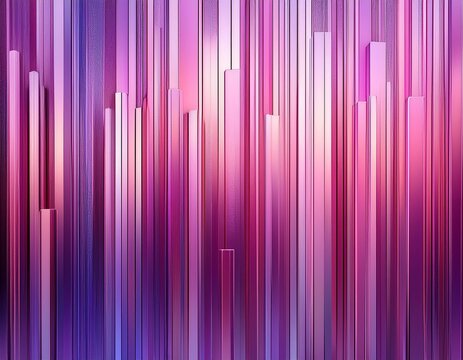 abstract linear glass background in pink and lilac hues with noisy vertical lines for website hero header or fintech platform