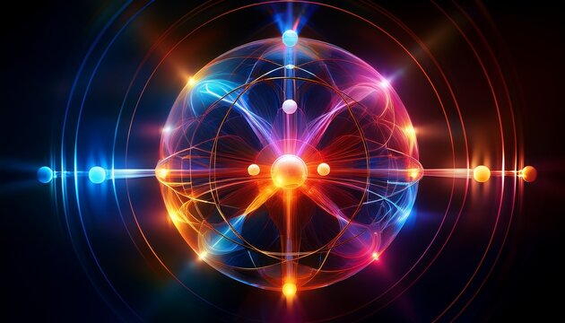 atomic symphony witness the captivating interplay of light and matter in a colorful visualization of atomic absorption spectroscopy