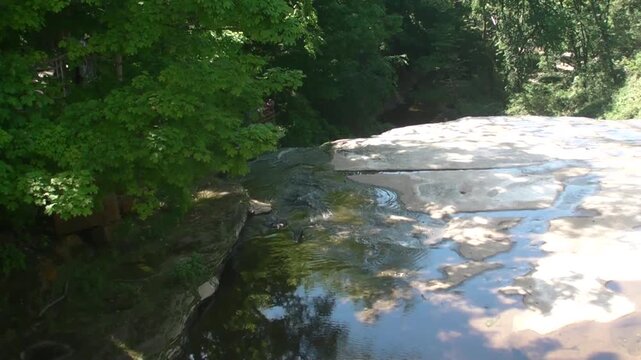 The Top of Brandywine Falls