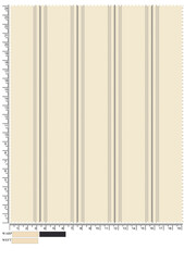 Light beige vertical striped pattern background with muted color lines, modern geometric abstract design for seamless textile, wallpaper, and digital graphics template © HEMEL