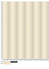 Light beige vertical striped pattern background with muted color lines, modern geometric abstract design for seamless textile, wallpaper, and digital graphics template © HEMEL