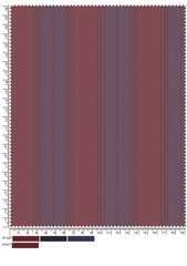 Dark red vertical striped pattern background with muted color lines, modern geometric abstract design for seamless textile, wallpaper, and digital graphics template © HEMEL