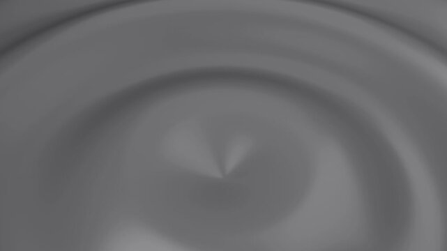 Grey concentric ripple rings expanding outward minimal seamless loop 4K background