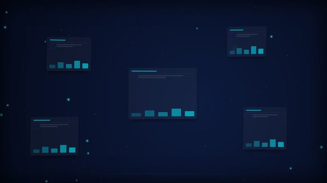 Digital interface dashboard analysis
