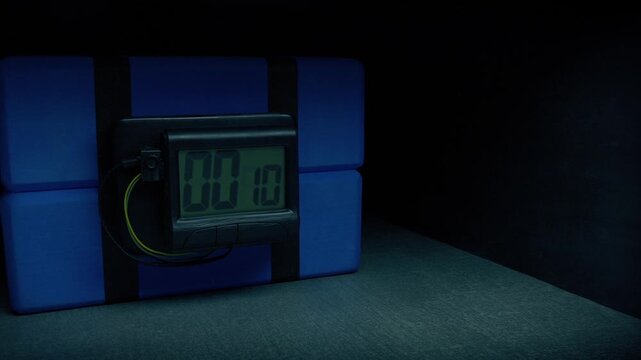 Dud Bomb Counts Down No Explosion
