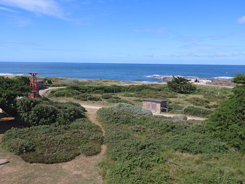 Paysage de la pointe St Gildas en vend&eacute;e
