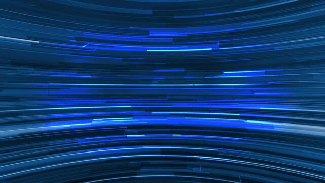 Blue lines moving horizontally slowly in a seamless loop. 4K