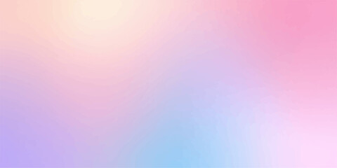 Abstract Colorful Rainbow Gradient Background with Glowing Geometric Light Lines Vibrant Pink Blue Yellow Orange Pattern Texture Modern Vector Illustration for Bright Wallpaper Design and Decorative B © SoftZy
