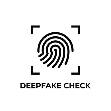 Fingerprint Silhouette Within Bracketed Focus Area A Minimalist Black And White Graphic dactylogram finger mark impression biometrics identification security