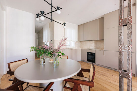 Dining Corner By The Kitchen