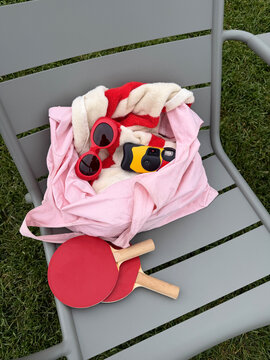 UGC Bag with summer stuff. 