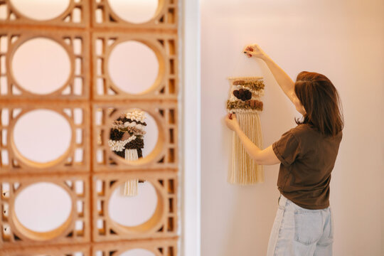 woven wall  hanging