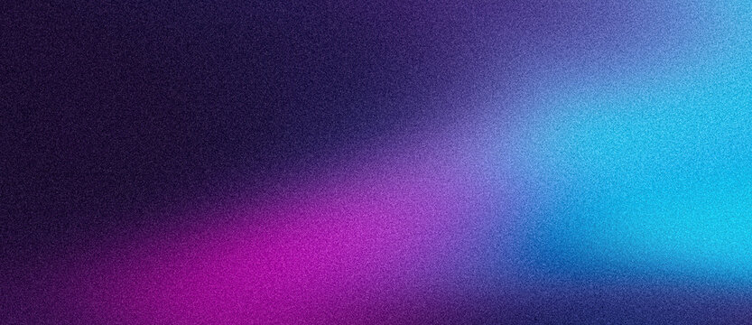 Grain texture background dark intense glowing purple blue turquoise backdrop IT website header, software startup landing page, app interface banner, ui ux digital asset design