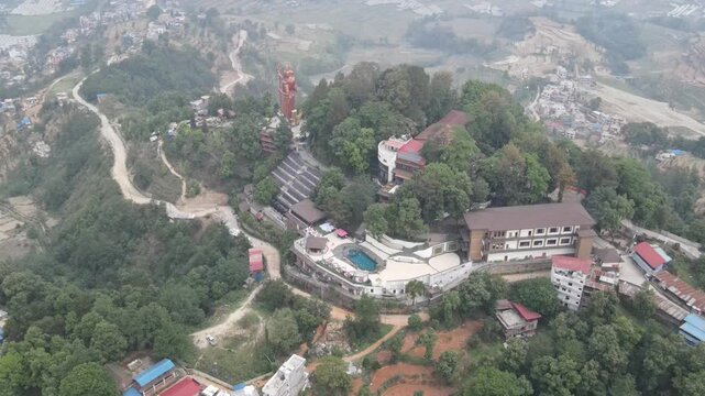 Majestic Statue of Lord Shiva | Sacred Hindu Spiritual Landmark