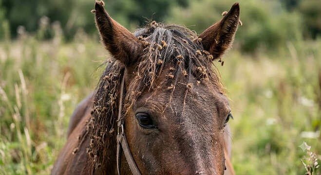 Epizoochory in Horses: Biological Seed Dispersal