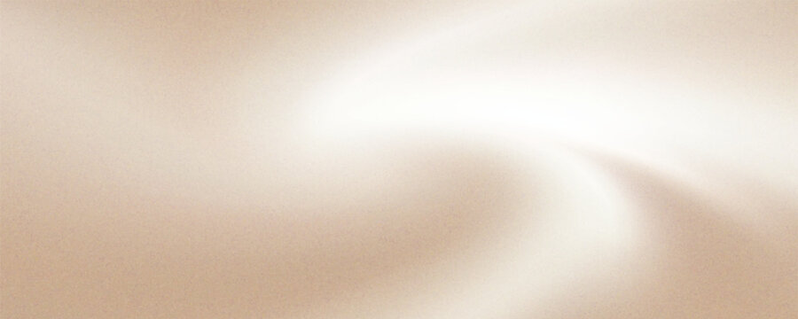 Subtle beige gradient background. Rough neutral liquid wallpaper. Universal nude color texture for banners, flyers, and presentations. Blurred abstract background cover. Vector illustration.