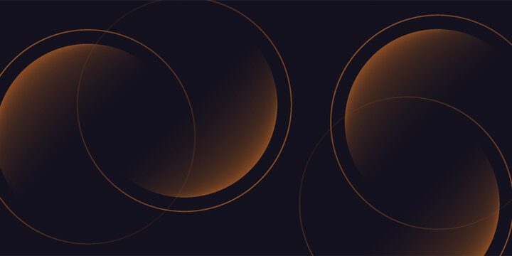 Small light cicle spot. Curve line, cosmic galaxy space concept. Festive BG for social media, birthday party invitation, presentation, wallpaper background