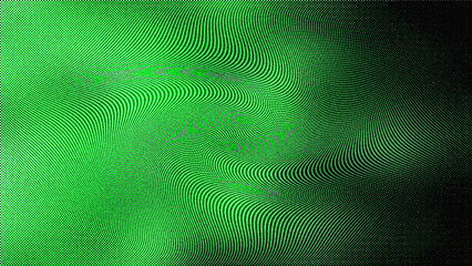 Fototapeta premium Abstract Swirling Green Pattern with Hypnotic Circular Motion on Dark Background