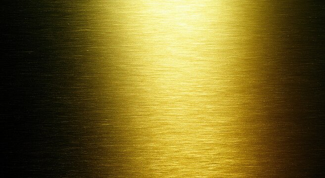 Textured golden metal surface illuminated by a bright, diffused light source