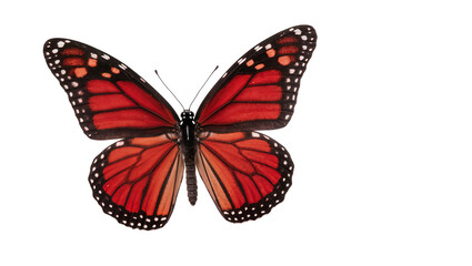 Monarch butterfly with vibrant orange and black wings © Natalia