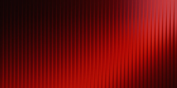 Strip Gradient Background, Abstract background featuring soft vertical lines with deep rich red tones and strong side lighting.