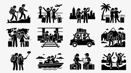 Obraz premium Travel Adventures and Group Experiences.