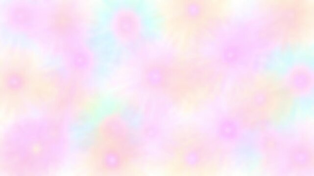 Soft pastel fireworks background with blurred colorful bursts creating a dreamy festive atmosphere. Abstract celebration backdrop ideal for greeting cards, invitations, banners, branding and seasonal 