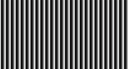 Reeded glass pattern of black and white stripes. Ideal for striking design, motion graphics, or as a dynamic background texture in modern projects. Ribbed glass background © AnnaPa