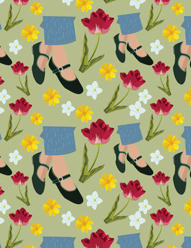 ilustraciones primavera junio