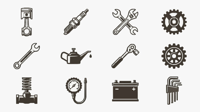 Automotive Maintenance Tools Collection.